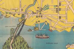 1969 North and West Vancouver Animated Map (Newsprint)