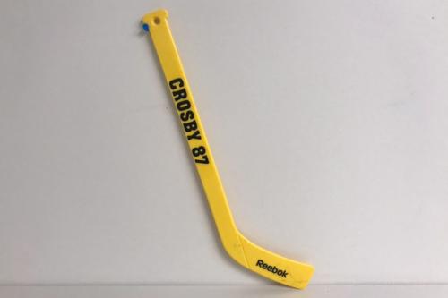 Yellow Crosby #87 Mini Hockey Stick