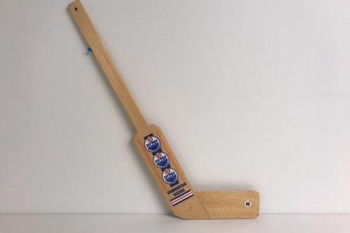 1990's Edmonton Oilers Sherwood Mini Goalie Stick