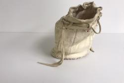 Vintage Deerskin Beaded Leather Bag